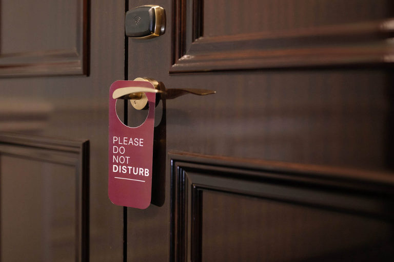 Working in the zone flow state do not disturb